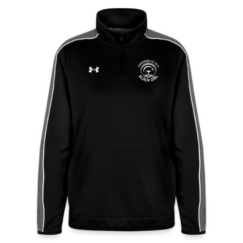 Everybody Loves A Black Girl - Version 1 Reverse - Under Armour Women's Command Quarter Zip 2.0