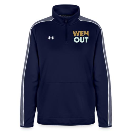WenOut Logo (light) - Under Armour Women's Command Quarter Zip 2.0