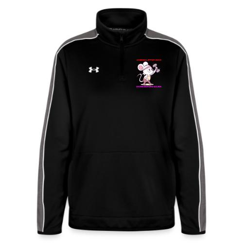 Cheese Lifter 3000 | Funny Gym Rat Mouse tshirt - Under Armour Women's Command Quarter Zip 2.0