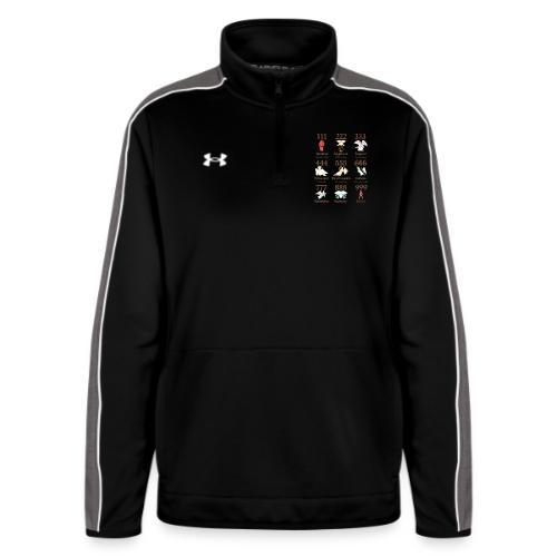 Mystic Angel Numbers Spiritual Symbols on Gildan - Under Armour Women's Command Quarter Zip 2.0