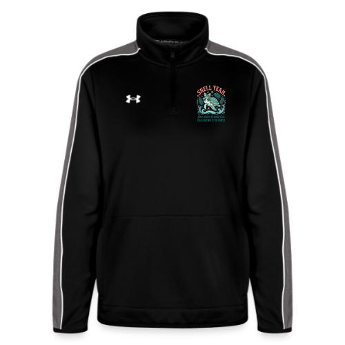 Shell Yeah Sea Turtle Beach Vibes - Under Armour Women's Command Quarter Zip 2.0