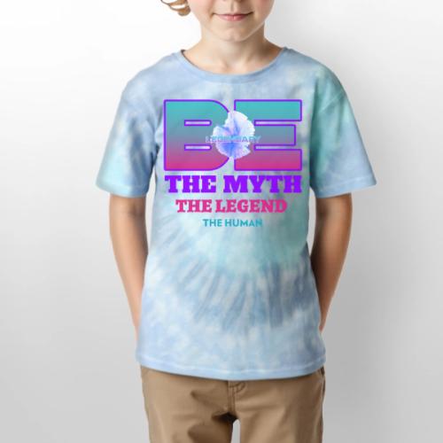 Be Legendary - Kid's Tie Dye T-Shirt