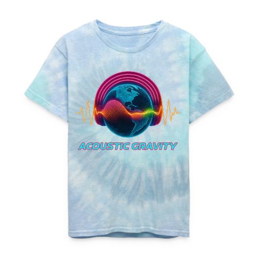 Earth's Headphones - Kid's Tie Dye T-Shirt
