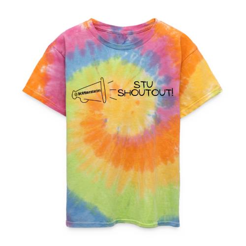 Stu Shoutout - DCOMmentaries - Kid's Tie Dye T-Shirt