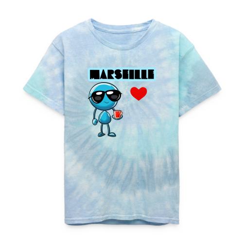 Smoon City_Marseille - Kid's Tie Dye T-Shirt