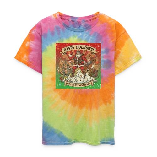 taw santa - Kid's Tie Dye T-Shirt