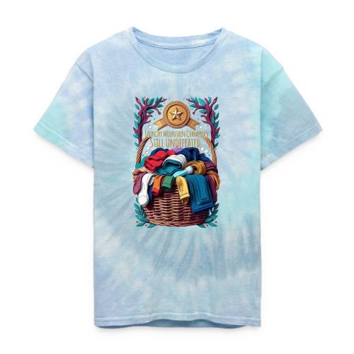 Laundry Mountain Champion Tee | Still Undefeated - Kid's Tie Dye T-Shirt