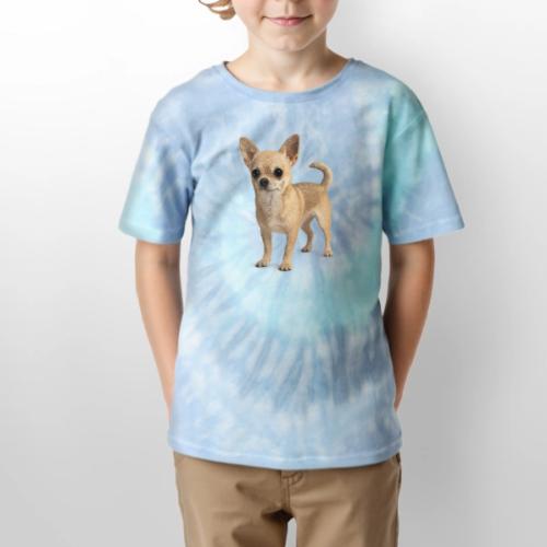 Chihuahua - Kid's Tie Dye T-Shirt