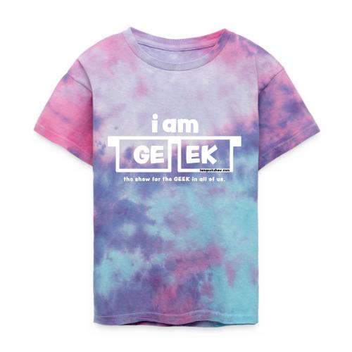iamGEEK classic White - Kid's Tie Dye T-Shirt