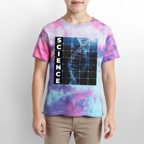 Frozen Code of Science - Kid's Tie Dye T-Shirt