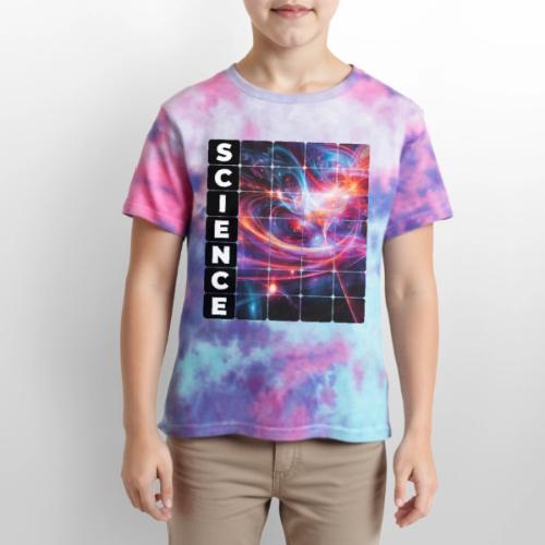 The Chaos of Science - Kid's Tie Dye T-Shirt