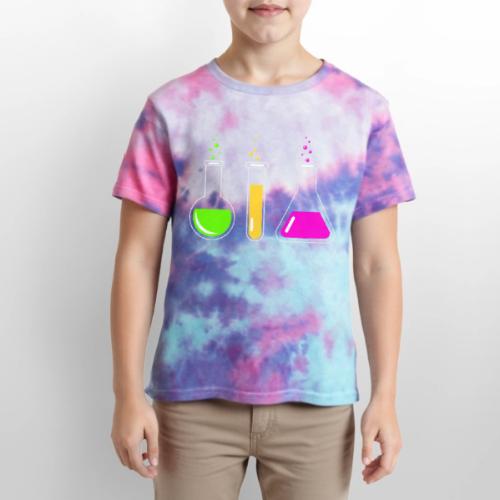 Colorful Chemistry - Kid's Tie Dye T-Shirt