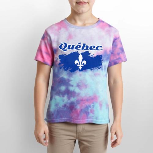 La fête nationale du Québec - Kid's Tie Dye T-Shirt
