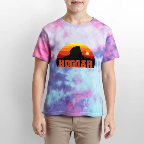 Algeria: Hoggar Desert Horizon - Kid's Tie Dye T-Shirt
