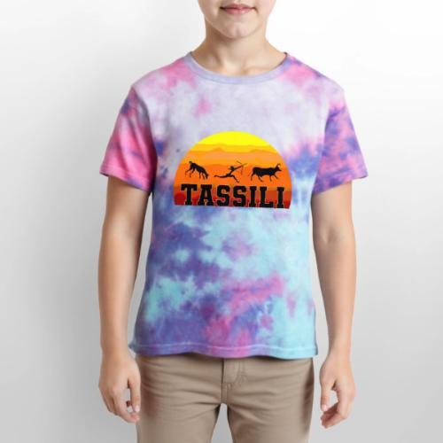 Algeria: Tassili Timeless - Kid's Tie Dye T-Shirt