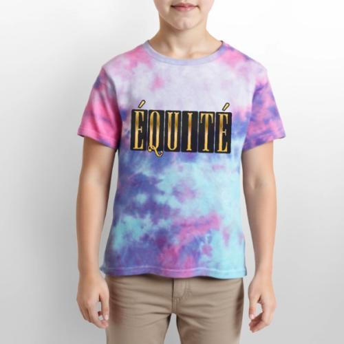 Golden Fairness - Kid's Tie Dye T-Shirt