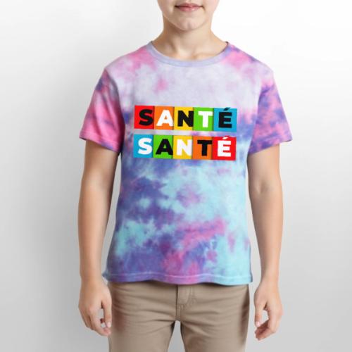 Santé en couleurs - Kid's Tie Dye T-Shirt