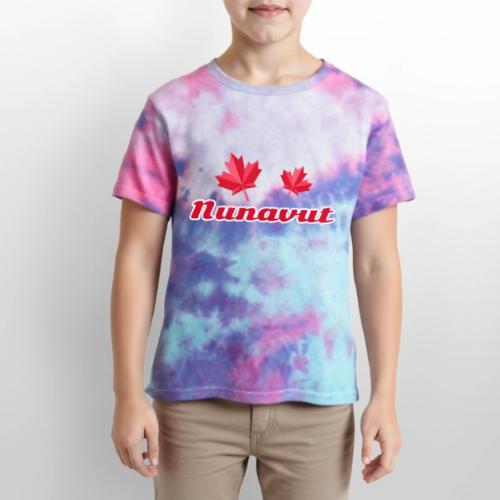 Nunavut - Kid's Tie Dye T-Shirt