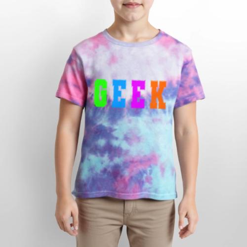 Certified Geek Mode - Kid's Tie Dye T-Shirt