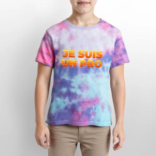 Je suis un pro - Kid's Tie Dye T-Shirt