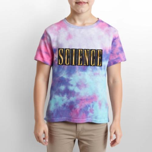 Science: Think. Test. Repeat. - Kid's Tie Dye T-Shirt