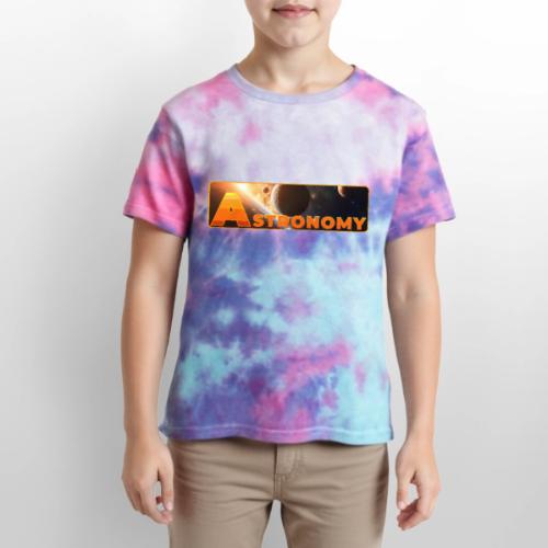 Astronomy - Kid's Tie Dye T-Shirt