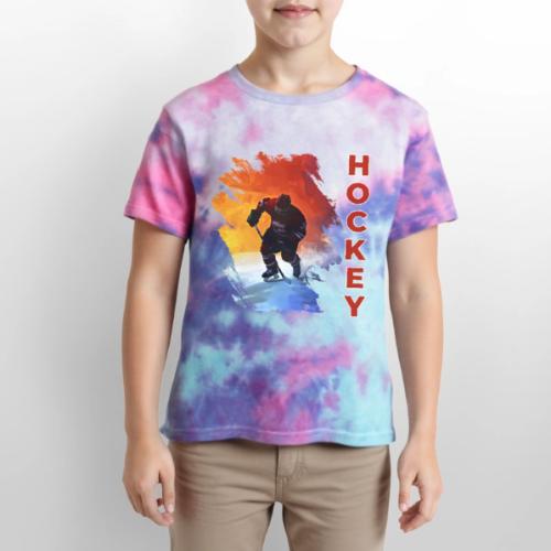 Hockey Energy - Kid's Tie Dye T-Shirt