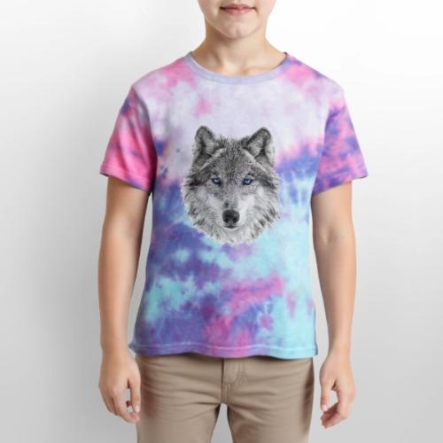 Frost-Eyed Alpha - Kid's Tie Dye T-Shirt