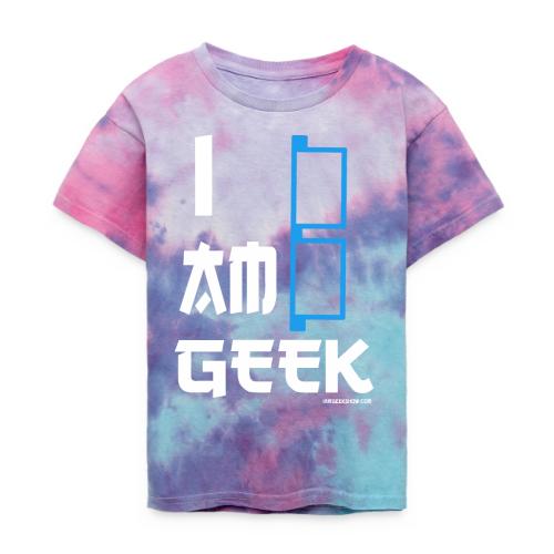 iamGEEK Retro Future - Kid's Tie Dye T-Shirt