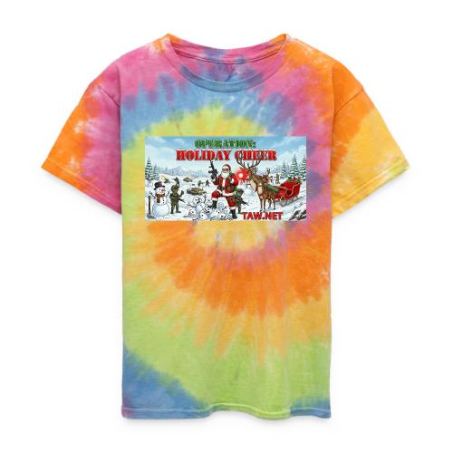 santa shop - Kid's Tie Dye T-Shirt