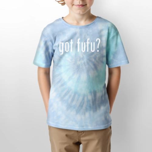 gotfufu-black - Kid's Tie Dye T-Shirt