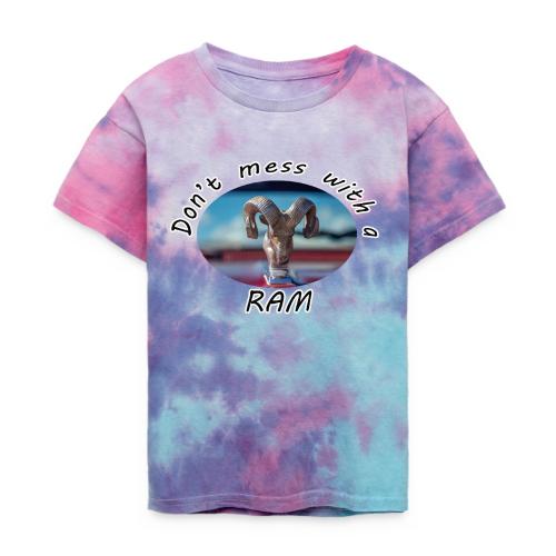 Don’t Mess with a RAM - Kid's Tie Dye T-Shirt