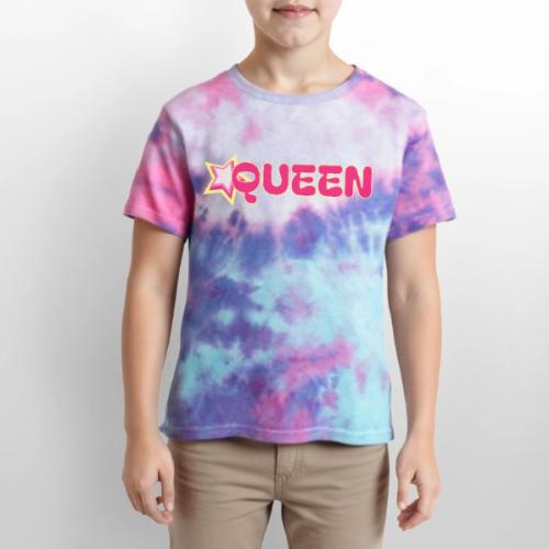 queen high resolution logo transparent 1 - Kid's Tie Dye T-Shirt