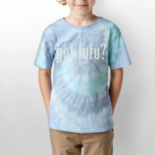 gotfufu-white - Kid's Tie Dye T-Shirt