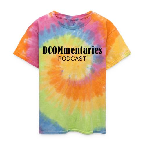 DCOMmentaries Podcast Logo - Kid's Tie Dye T-Shirt