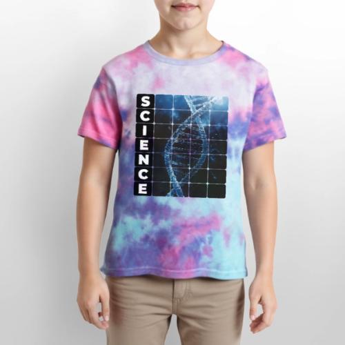 Frozen Code of Science - Kid's Tie Dye T-Shirt