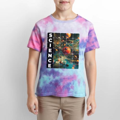 Atomic Science Vision - Kid's Tie Dye T-Shirt