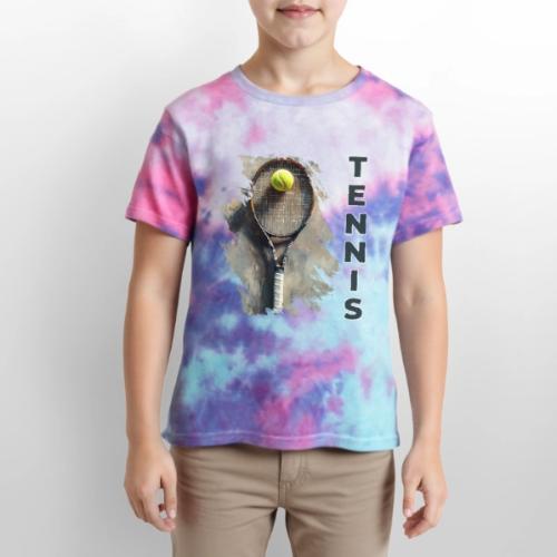 Tennis Power Play - Kid's Tie Dye T-Shirt