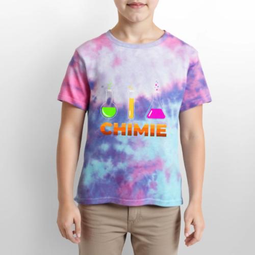 Chemistry: Moving Elements - Kid's Tie Dye T-Shirt