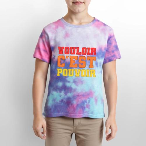 Where there's a will there's a way - Kid's Tie Dye T-Shirt