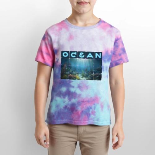 Ocean: Beneath the Surface - Kid's Tie Dye T-Shirt