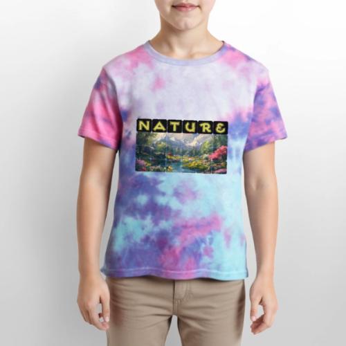 Nature: Spring Awakening - Kid's Tie Dye T-Shirt