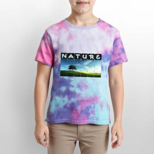Nature: Solitary Strength - Kid's Tie Dye T-Shirt