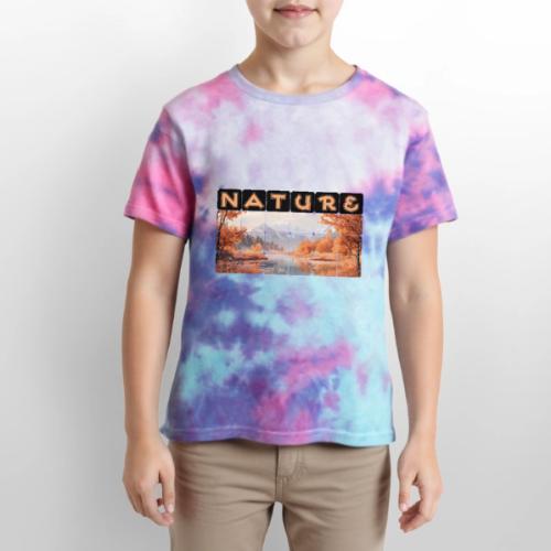 Nature: Autumn Glow - Kid's Tie Dye T-Shirt
