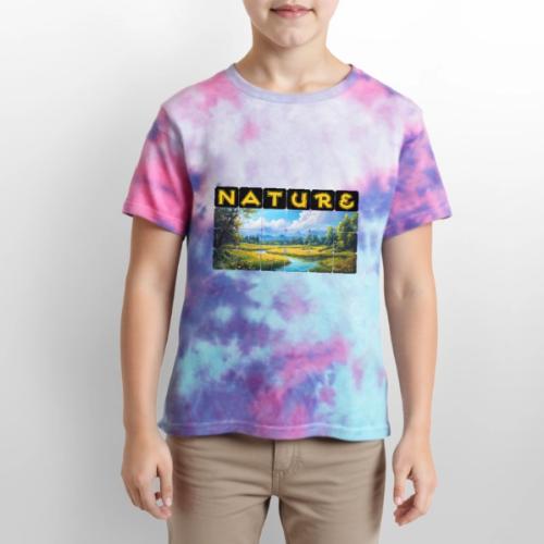Nature: Season of Bloom - Kid's Tie Dye T-Shirt