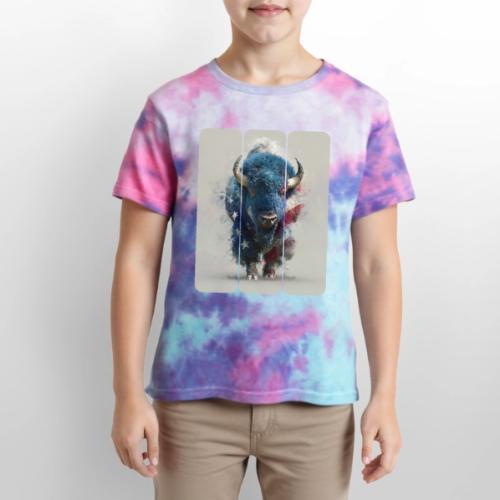 USA: Spirit of the Plains - Kid's Tie Dye T-Shirt