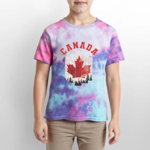 Creative Spirit of Canada - Kid's Tie Dye T-Shirt