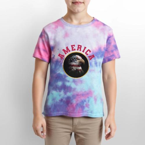 America Soars - Kid's Tie Dye T-Shirt
