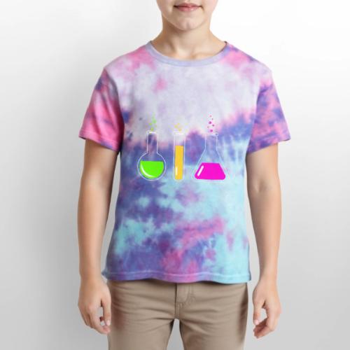 Colorful Chemistry - Kid's Tie Dye T-Shirt