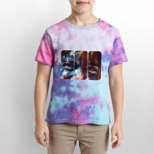 USA: Stars in Their Eyes - Kid's Tie Dye T-Shirt